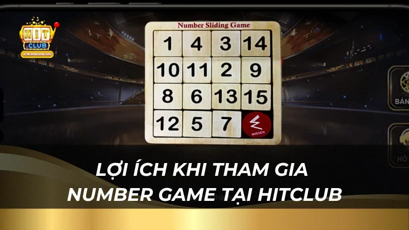 Lợi ích khi tham gia Number Game tại HitClub